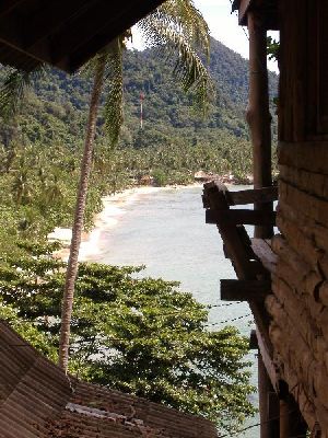 Magnificant view of Lonely Beach and the Sea