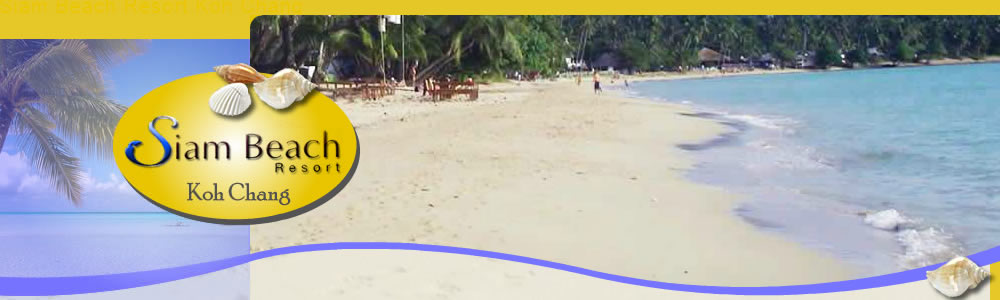 Siam Beach Resort on Koh Chang island